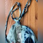 Free People  Beaded Ruffle Tie Dye Racerback Shirt Photo 9