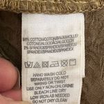 Free People Jacquard Textured Jeans Pants Brown/Khaki Floral Embossed Boho Sz 29 Photo 6