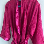 Victoria's Secret Victoria Secret Vintage Gold Label Pink Robe Photo 3