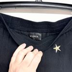 Storia  Women's Gold and Black Mini Skirt Size Small Photo 1