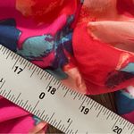 Chic Soul Way Too Complicated Maxi Dress 1X Fuchsia Floral Deep V Neck Side Slit Photo 8