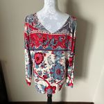 Desigual  Sweater Womens Boho Colorful Long Sleeve Xlarge Photo 4