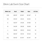 The Bikini Lab NEW  Fringe Bandeau Bikini Top size S Pink Photo 3