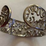 Macy's Silver-Tone Cubic Zirconia Openwork Cuff Bracelet, Created for Photo 3