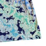 IBKUL Floral Print Sleeveless Dress Outdoor Tennis Athleisure Golf Sie Medium Blue Photo 2