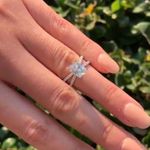 Handmade Sterling Silver Square Cut Ring. S925 Photo 0