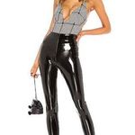 Commando Black Faux Patent Leather Leggings Sz.XL NWT Photo 0