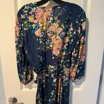 Love stitch Floral blue Midi Dress - Medium Photo 5