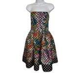 COREY LYNN CALTER ANTHROPOLOGIE Lavendel Strapless Corset Gossip Girls Dress 6 Black Photo 1