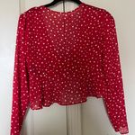 Urban Outfitters UO Polka Dot Tie Top Photo 2