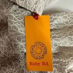 Ruby Rd Cream Lace Crochet Full Zip Cardigan Jacket Blazer‎ Size 10 NWT Feminine Photo 8