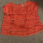 Free People  eyelet tiered top xs Photo 2