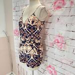 Parker  Harrison silk romper in Deep Sea Sunrise
Parke size small Photo 2