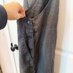 Eileen Fisher  Womens Organic Linen Overalls Size 2X Classic Wide Leg Minimalist Photo 2