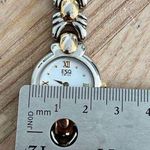 Esquire ESQ Ladies Watch Two Tone Bracelet White Dial Gold Tone Hands Markers Photo 9