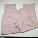 Ralph Lauren | Classic Chino Light Pink Straight Leg Pants 100% Cotton Womens 10 Photo 3