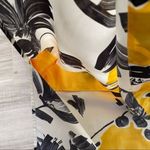 BCBG MaxAzria Silk Strapless Floral Dress Photo 4