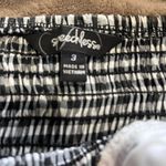 Speechless  Black & White Checkered Gingham Flowey Mini Dress Size 3/XS NWOT Photo 4