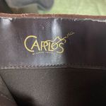 Carlos Santana #173  Suede Brown Ankle Booties Photo 5