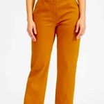 Everlane Straight Leg Cotton Blend Cropped Pants Size 12 Photo 0