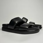 Vagabond  Shoemakers Erin Leather Double Band Sandal in Black Photo 1