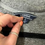 Lands' End Women’s Lands’ End Grey Soft Quarter Zip Jacket Photo 4