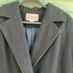 Liz Baker  Essential woman’s black double breasted Peacoat size 12 Photo 3