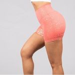 NWT Buffbunny Rosa Foil Shorts Orange Gold RARE Photo 2