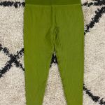 Outdoor Voices Green Seamless Ribbed 7/8 Leggings Photo 9