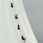 Q&A  Embroidered White navy small lined  boho Dress Photo 14