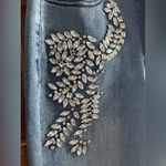 Cache  Embellished Rhinestone Gems Denim y2K Statement Jean Size Women’s Sz 24 Photo 10