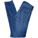 Rag and Bone  Size 24 Cate Mid-Rise Skinny Topaz Medium Blue Slim Fit Ankle Jeans Photo 9