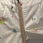 Lulu B Floral Embroidered Pants‎ White 14 Photo 12