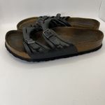 Birkenstock  Womens Granada Double Straps Birk Sandals Black Sz‎ 38 US W7-flaw Photo 6