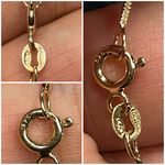 Danecraft Gold Over 925 Sterling Silver Heart CZ Necklace Photo 4