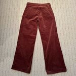 MOTHER The Maven Corduroy Ankle Mid Rise Wide Photo 5