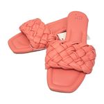 A New Day  Target Carissa Coral Woven Slip On Slide Sandals NWT Women's Size 7.5 Photo 0
