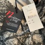 n:philanthropy  Women's Gray Multi Python Print Front Knot Harlow BFF Tee sz XS Photo 5