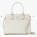 Kate Spade  Madison Cream Satchel Bag Photo 0