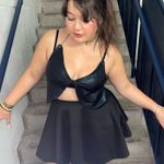 Savagexfenty Metallic Black Bralette Top Photo 0