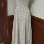 o.p.t. Floral Flax & Cotton Blend Maxi Dress Multiple Size M Photo 1