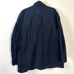 Free People  Arya Cargo Utility Jacket in Black Oversized Size XL Grunge 90s Photo 8