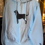 The Black Dog  Light Blue Hooded Sweatshirt Photo 0