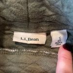 L.L. Bean green quilted funnel neck pullover sweater small Photo 2