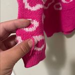 Andthewhy  Warm Long Sleeve Leopard Print Crewneck Sweater Medium Large Oversized Photo 4