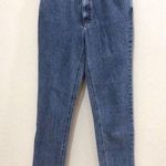 Banana Republic Vintage Mom Jeans High Rise Tapered Leg Blue Denim Sz 8 Long 80s Photo 0
