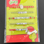 Nwt The Grinch Beaded Bracelet Set Red Photo 0
