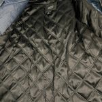 Nils Quilted Metallic Denim Ski‎ Jacket Blue Full Zip Size 12 Photo 10