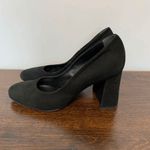 Vero Cuoio  Cordani Women's Pump Block Heels Suede Black Round Toe EU 38.5 Photo 9