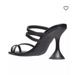 French Connection NEW!  Heels Black Strappy Sandals size 6.5 Photo 3